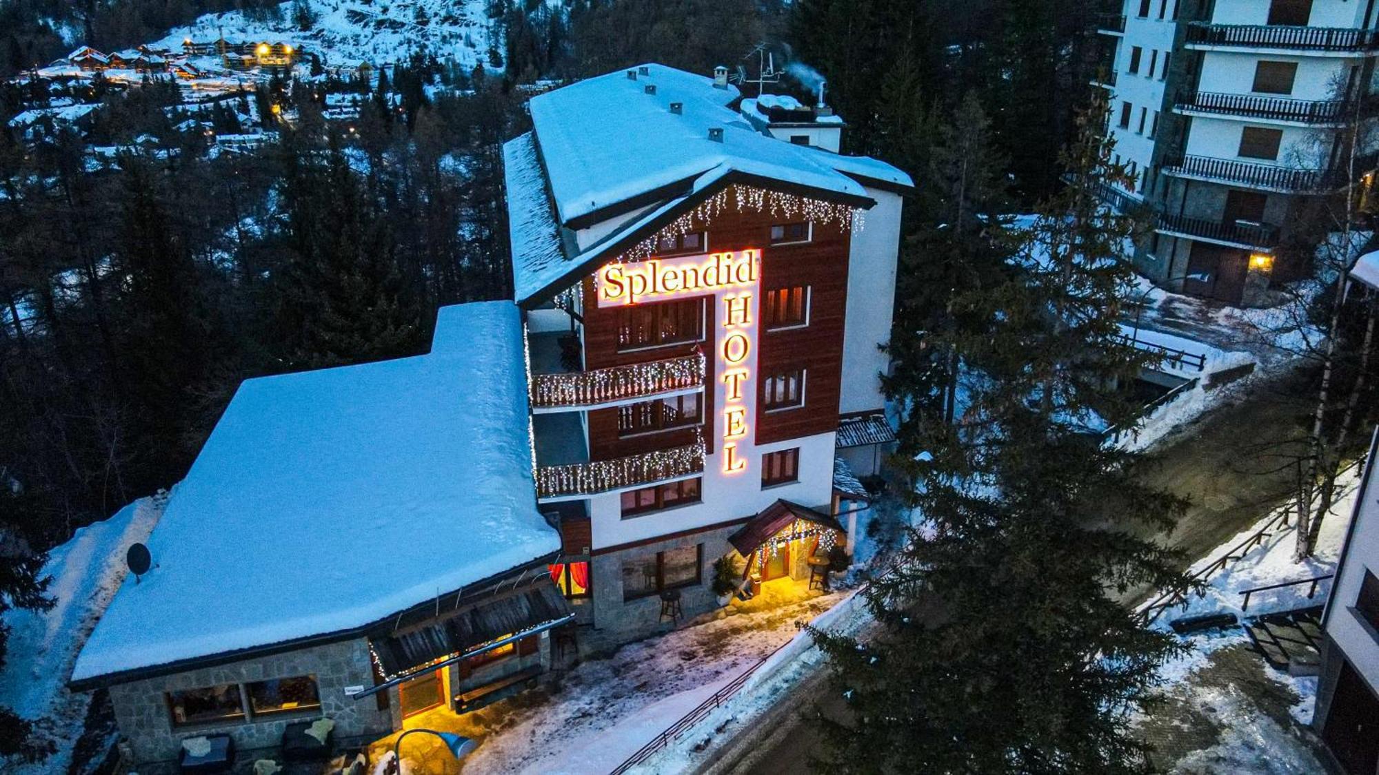 Hotel Splendid Oulx Exterior foto